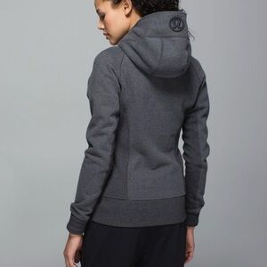 LULULEMON | Limited Edition | Sparkle | Charcoal | Scuba Stretch Hoodie |Size 10